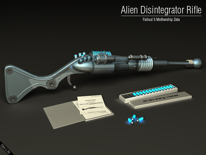 Make Your Own Alien Disintegrator From Fallout 3