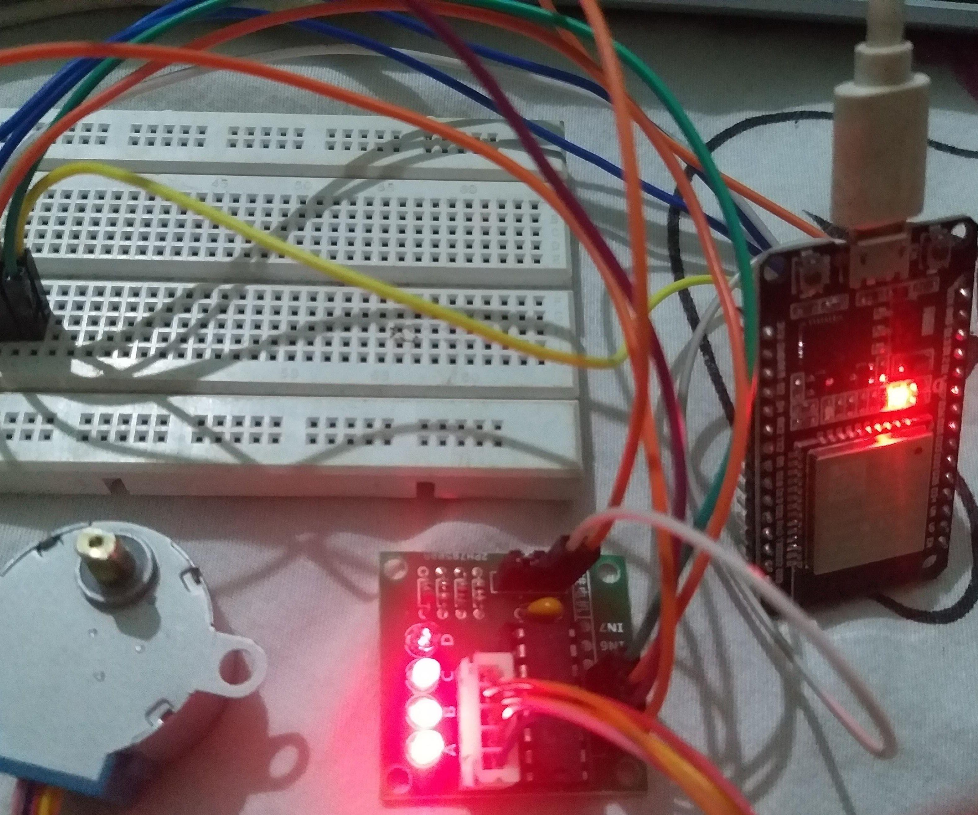 Stepper Motor With ESP32 Board