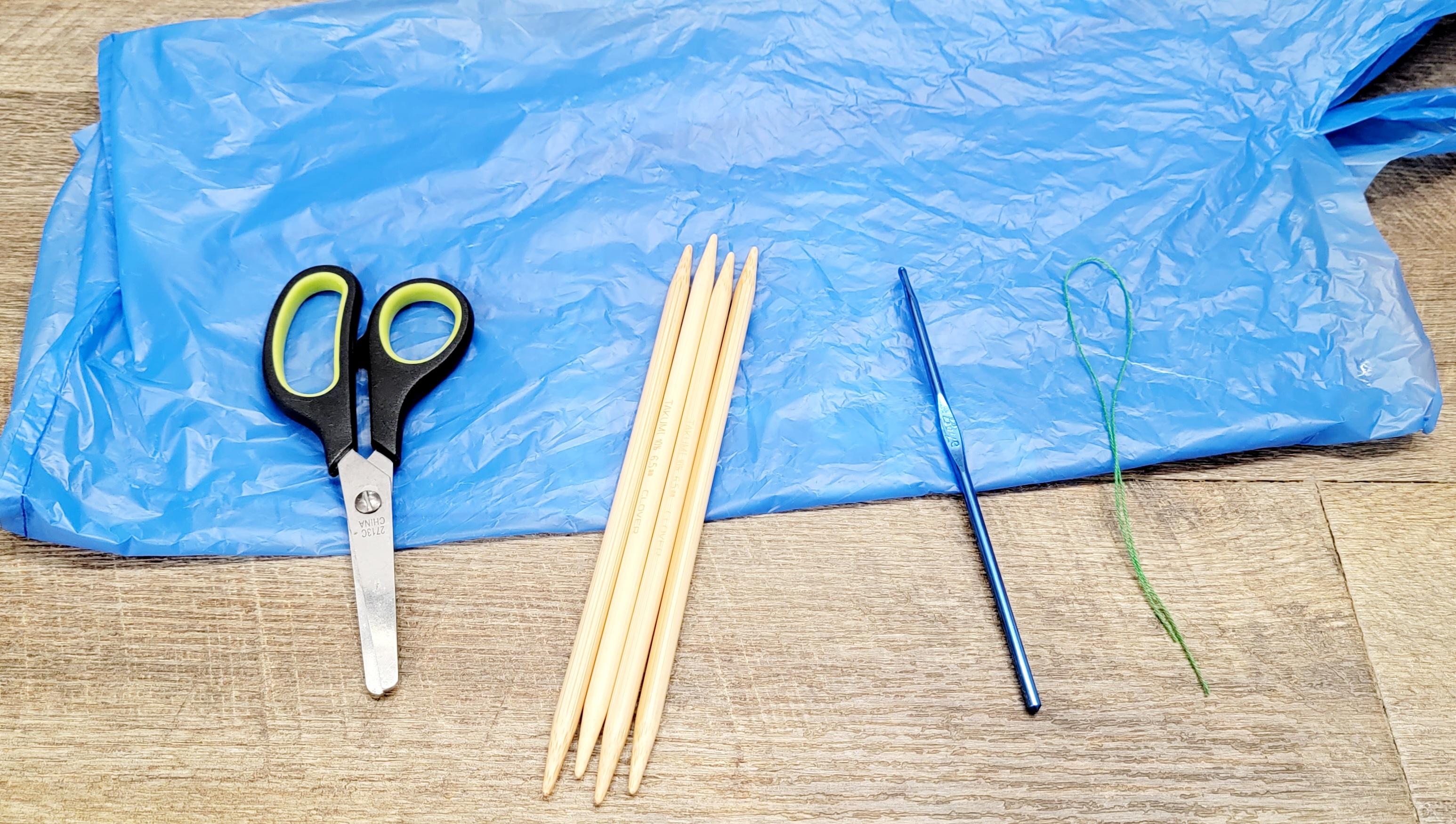 Knit Plastic Bag Ball 10 Steps (with Pictures) Instructables