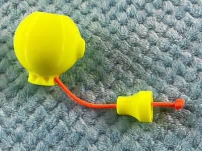 Feed Paracord Through Cord End