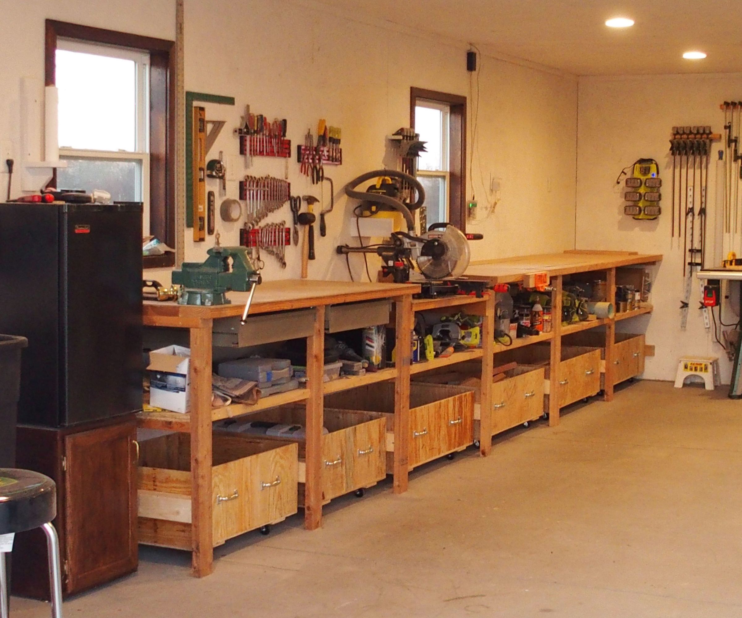Wood Shop Scrap Bins