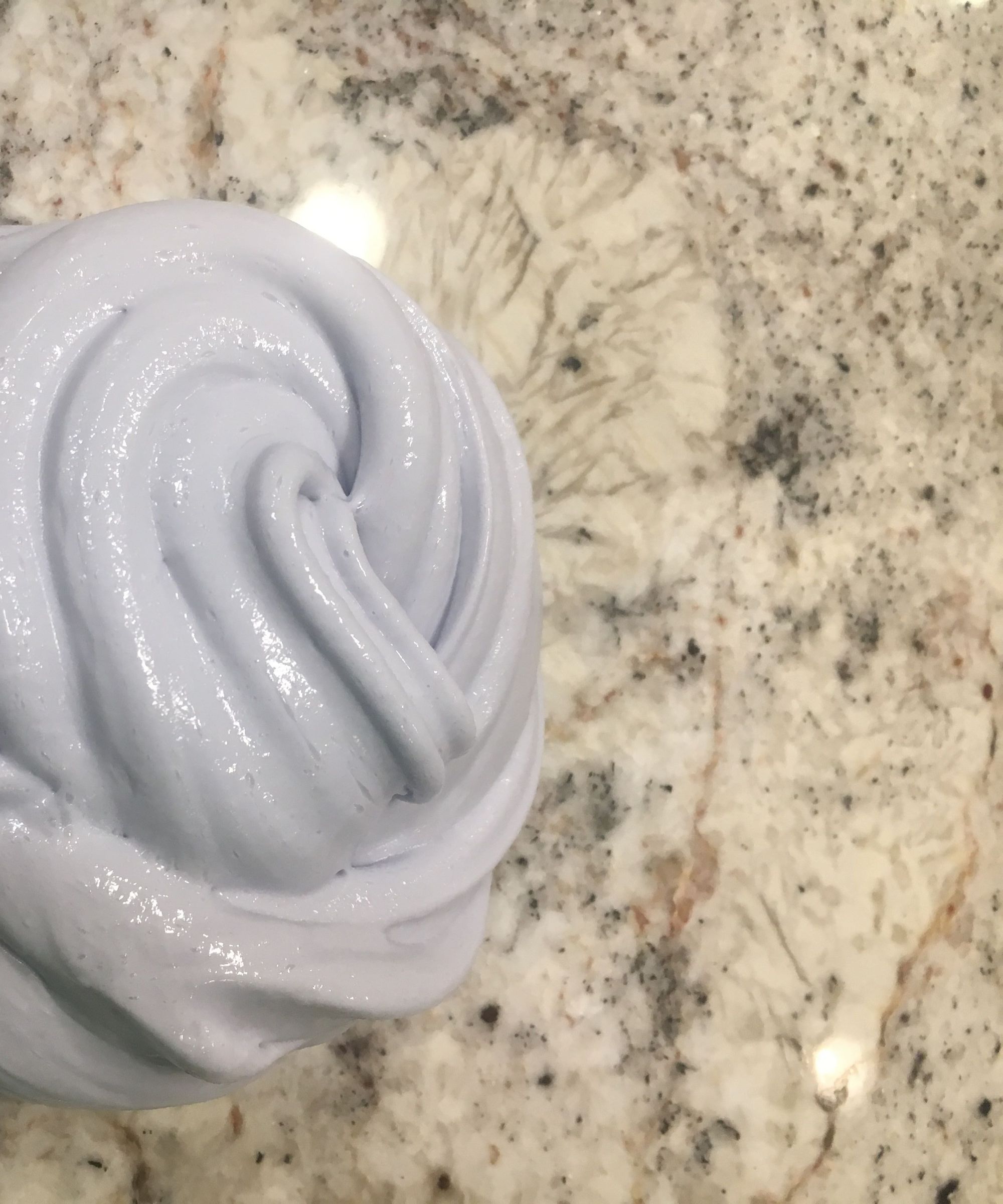 DIY Fluffy Blue Slime 