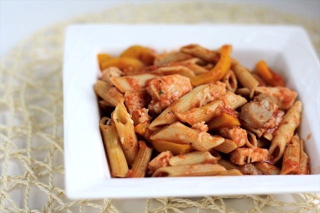 Chicken Cacciatore Bake