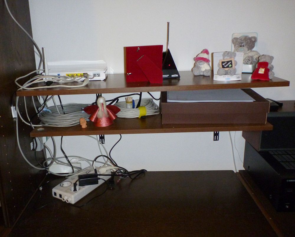 Cable Organizer Box & Shelf