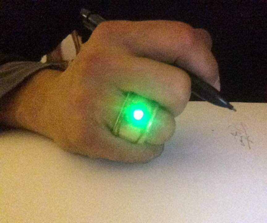 Self Glowing Ring