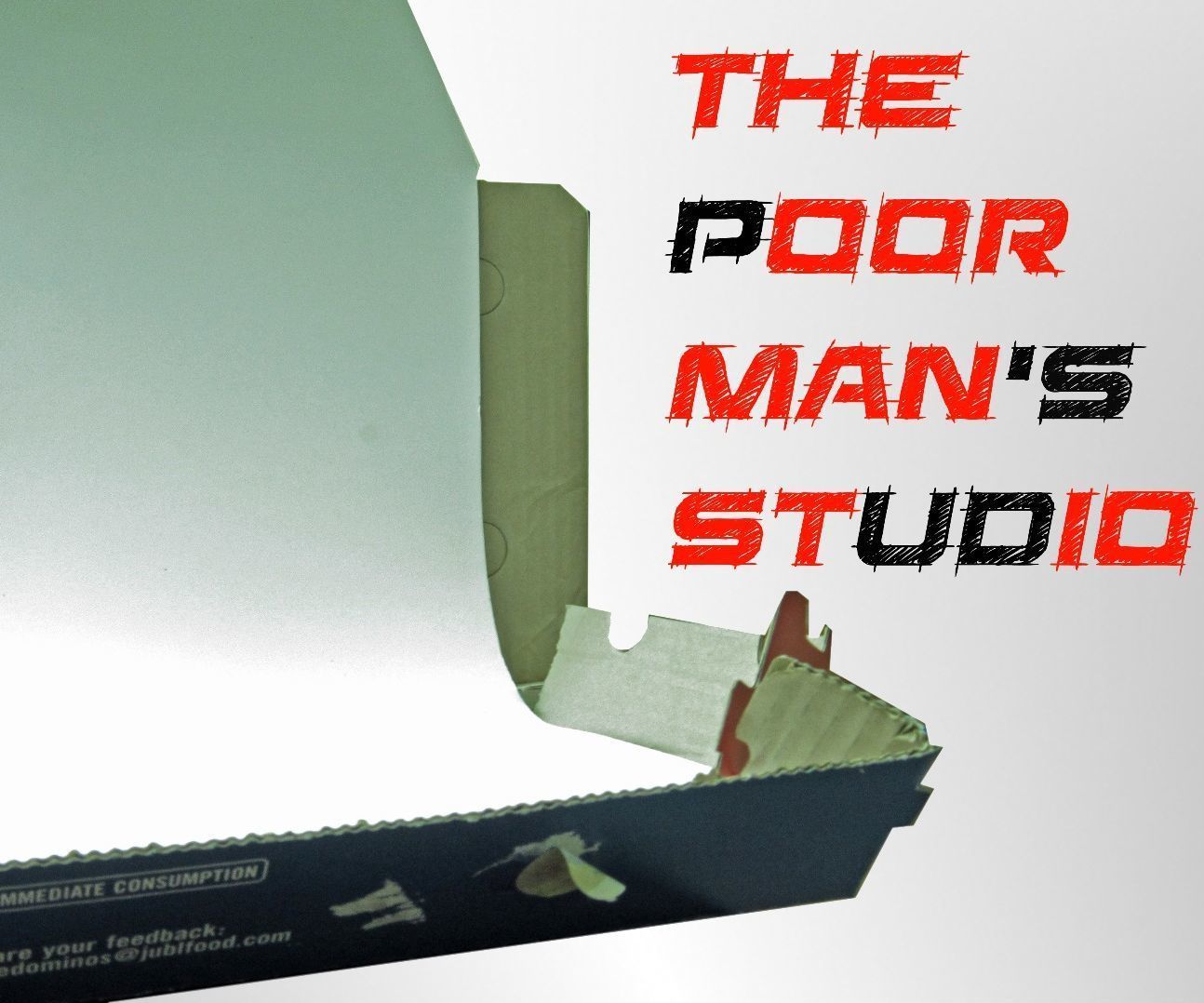 Pizzabox Cyclorama - the Poor Man's Studio