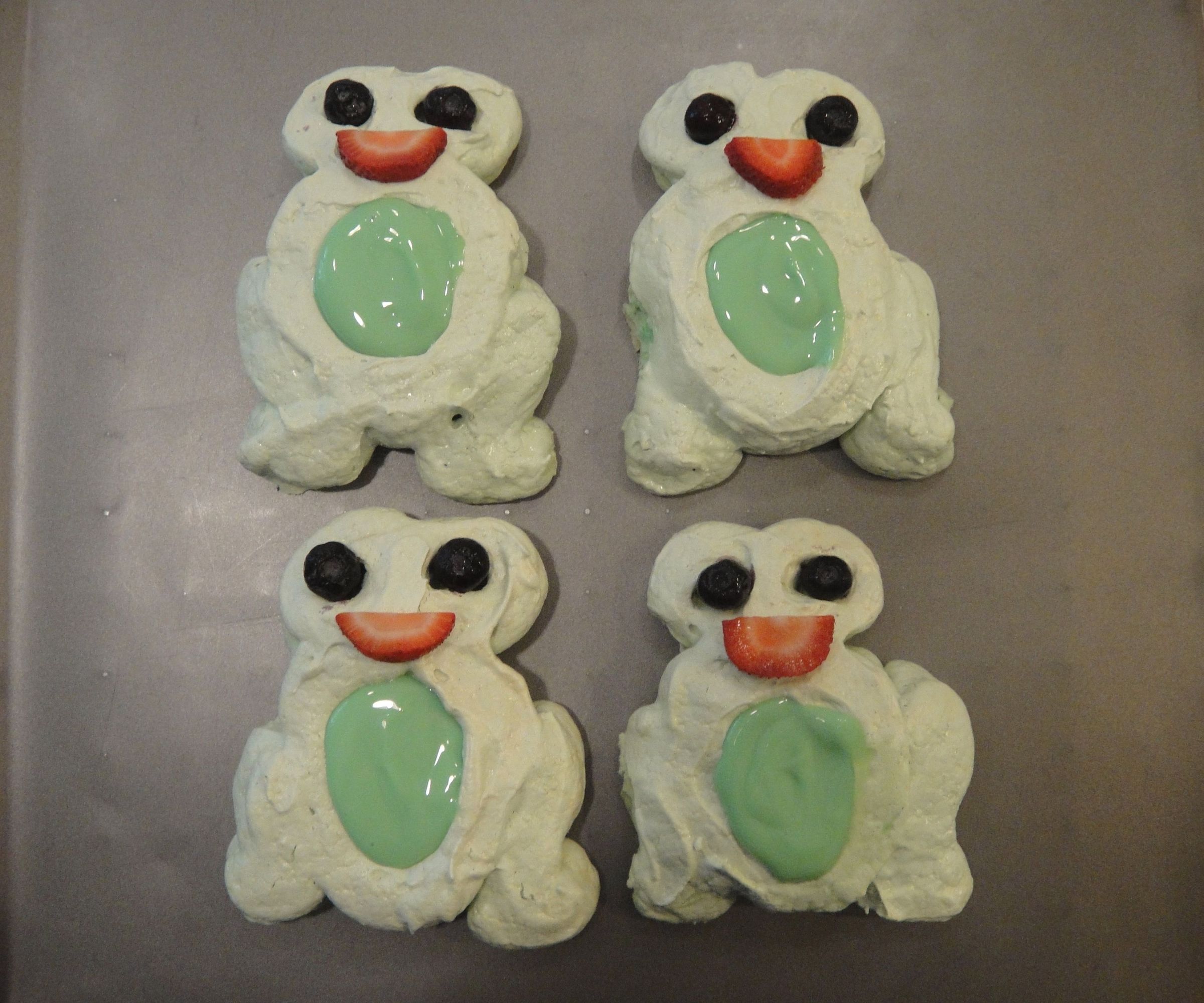 Key Lime Pavlova Frogs