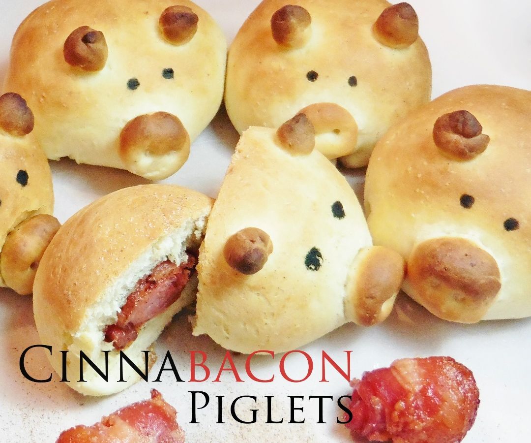 Cinnabacon Piglets