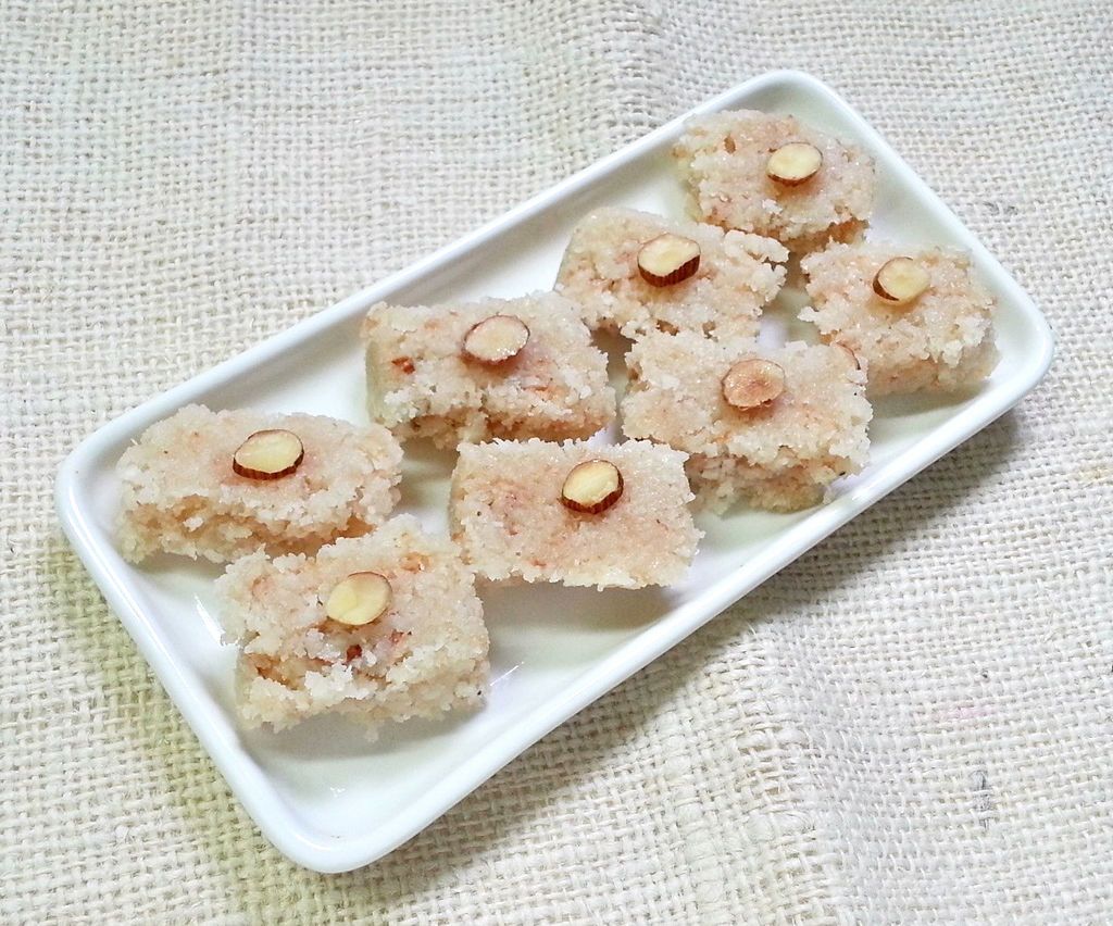 Prepare Sweetened Coconut Bars