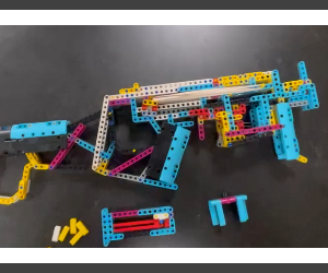 Lego Rubber Band Brick Rifle
