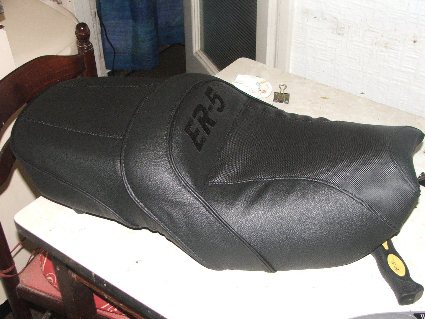 motorbike seat recovering