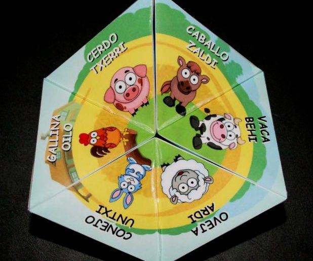 Animal Learning Toy (Kaleidocycle)