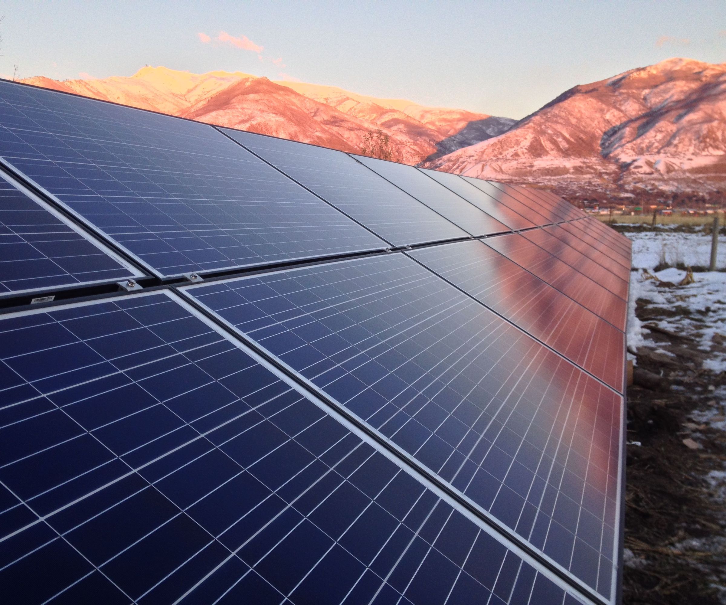 6.3 KiloWatt Ground Mount Home Solar Array