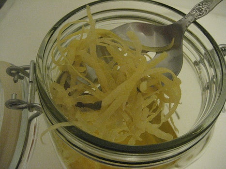 Remove the Lemon Zest