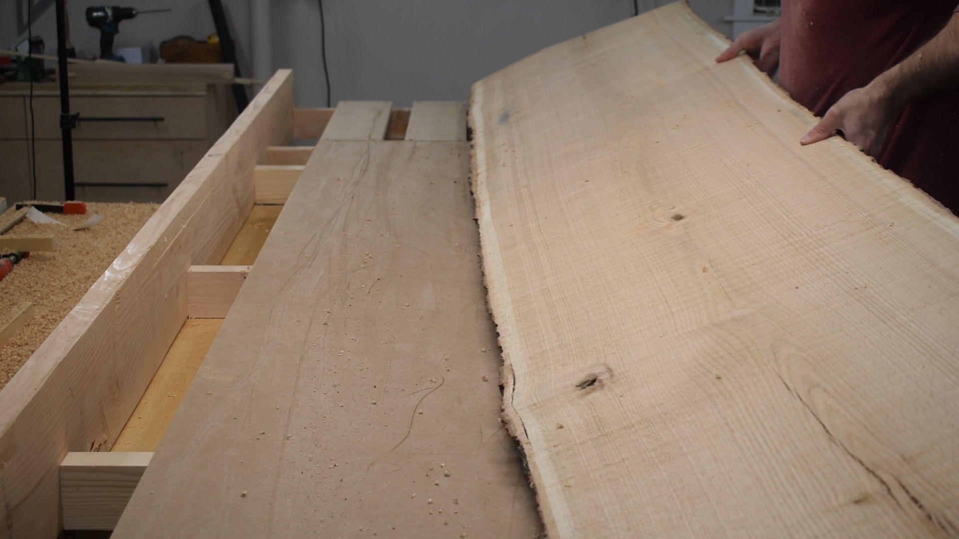 Flattening a Chainsaw Milled Slab 9 Steps (with Pictures) Instructables