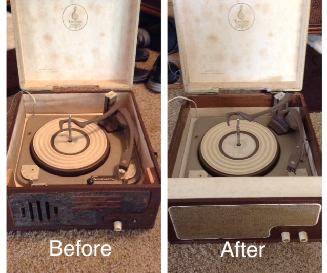 Tube Record Player Restoration