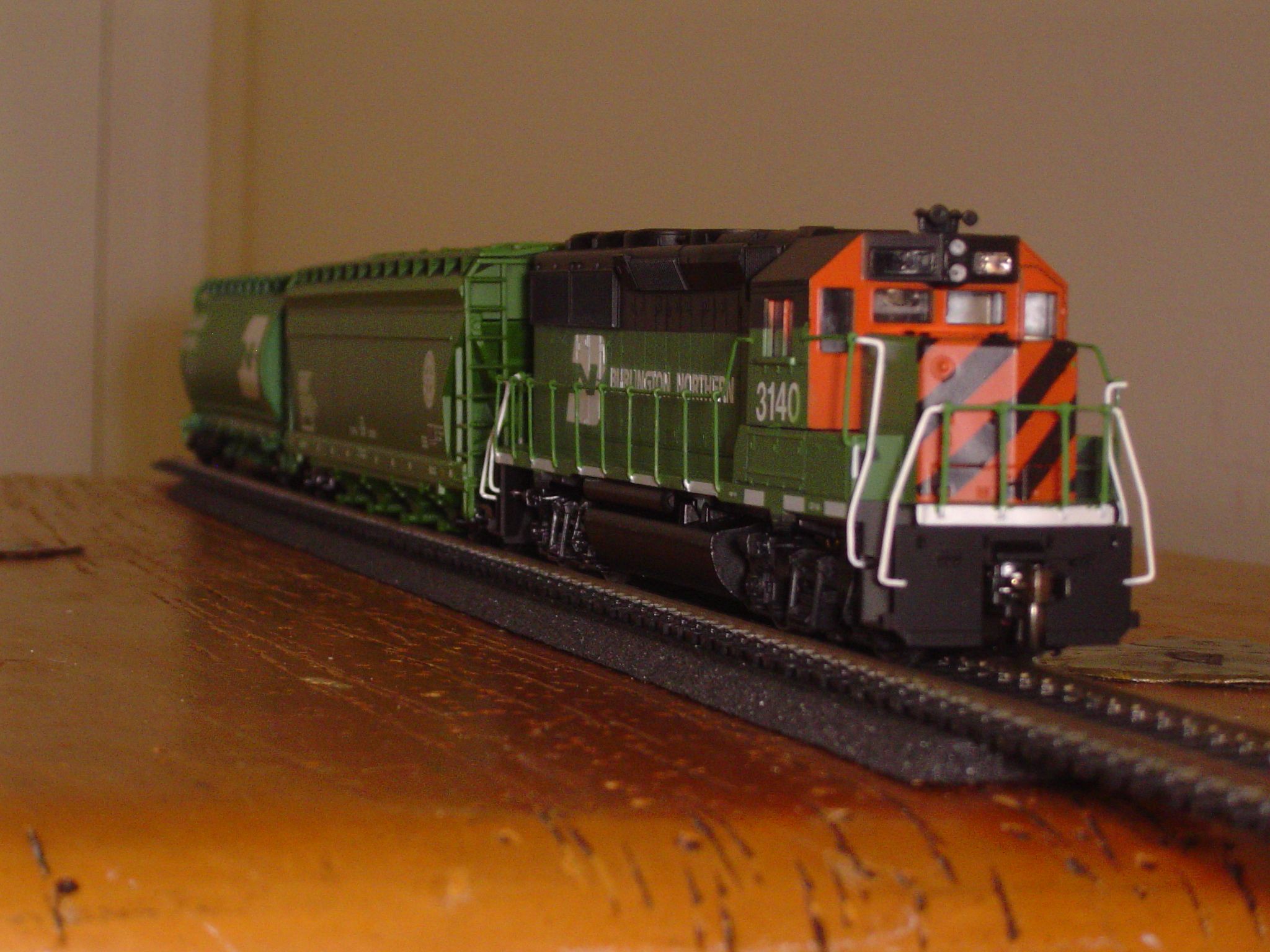 Train on a Shelf