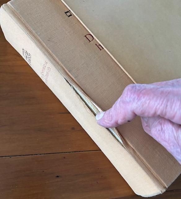 Repair for a Torn Book Spine