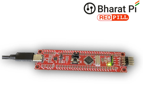 Bharat Pi 'Redpill' and STMCUBE IDE Integration for Blynk LED Control