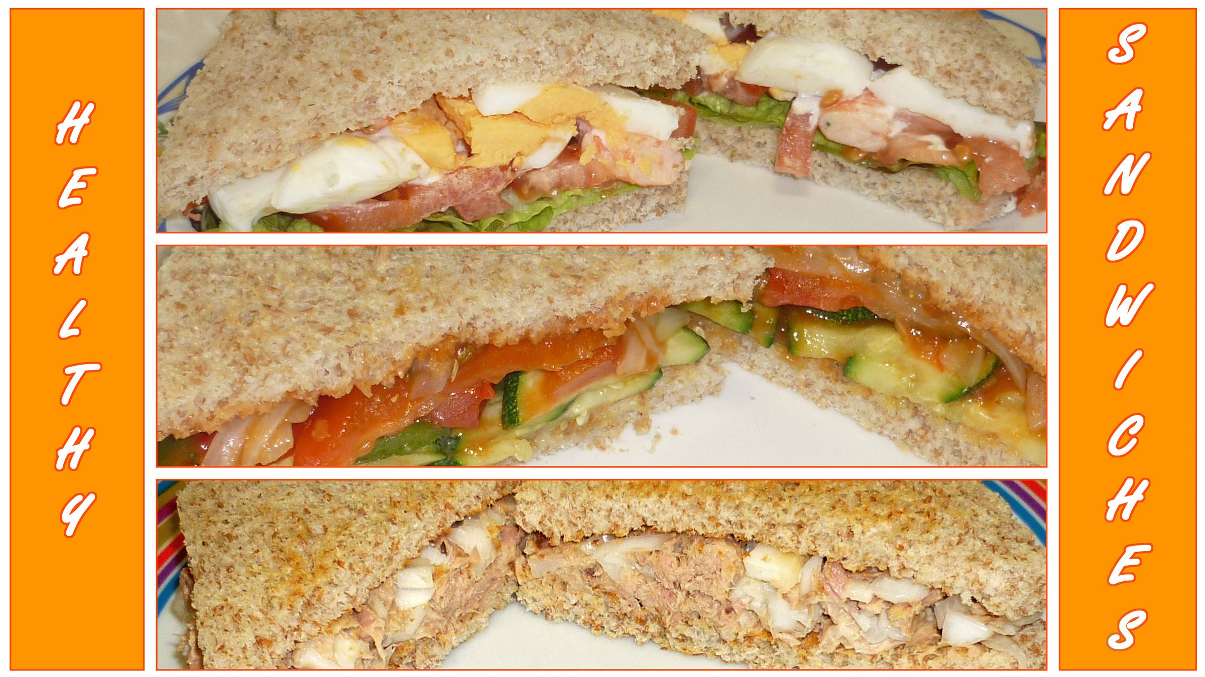 3 Healthy SANDWICH IDEAS! Make EASY SCHOOL LUNCHES!