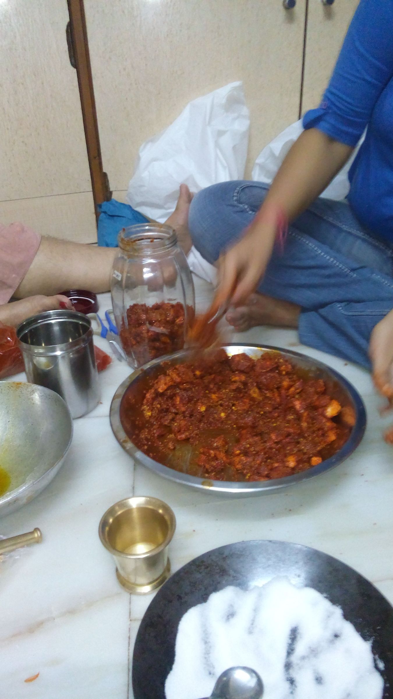 Gujarati, Mango Pickle ( Keri Acchar)