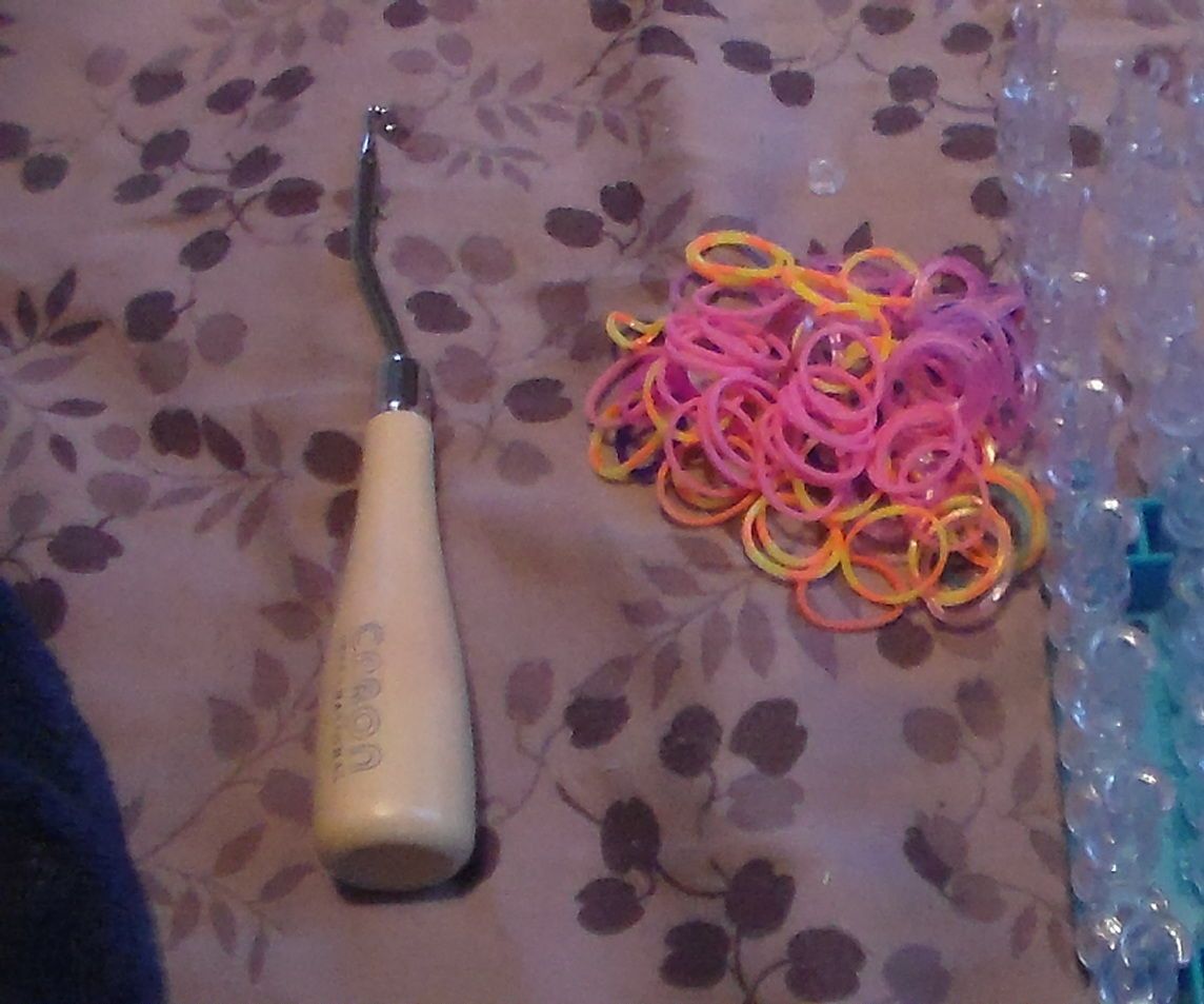 Double Single Rainbow Loom Bracelet