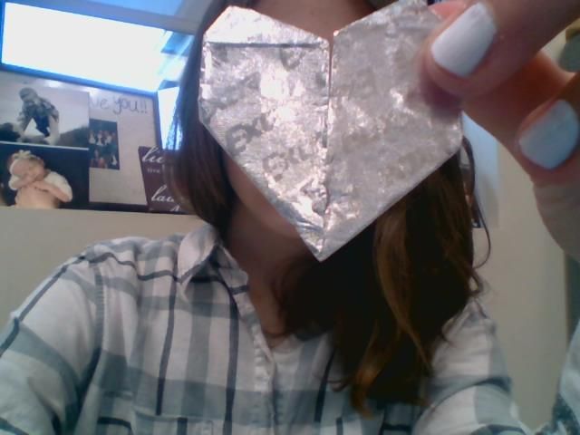 Easy Steps Gum Wrapper Heart 7 Steps Instructables