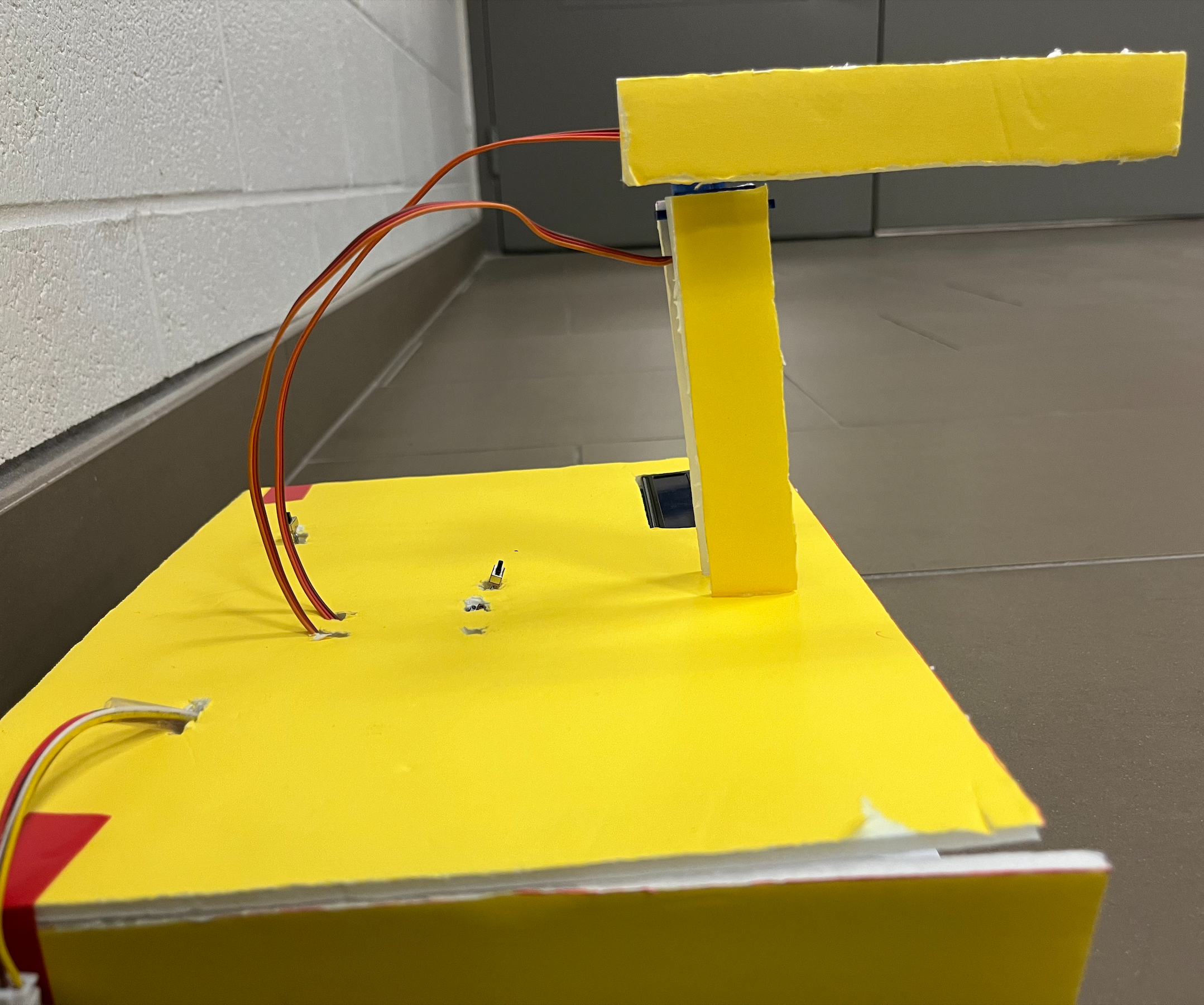 Arduino Crane With Emergency Lights