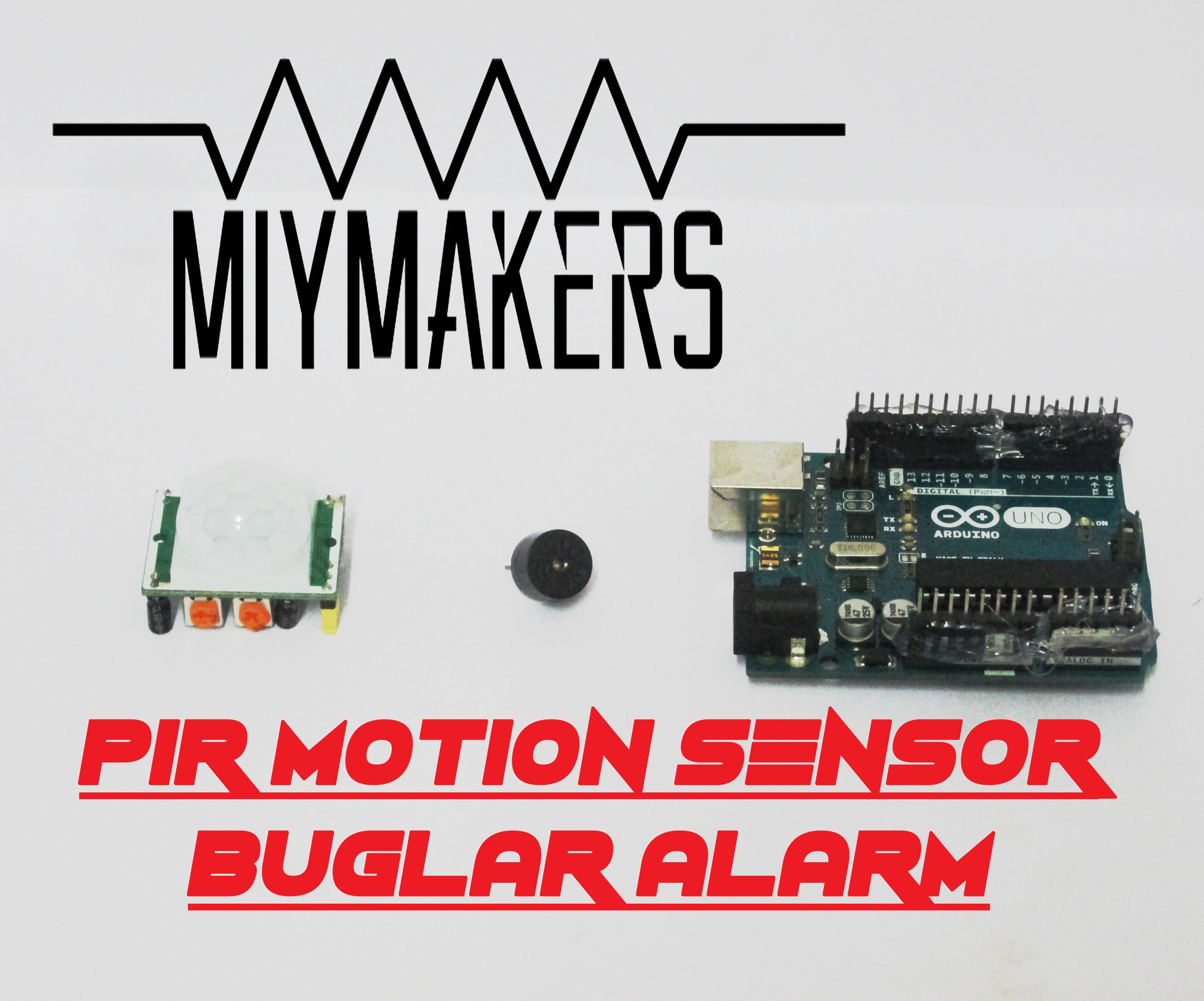 Buglar Alarm Using PIR MOTION SENSOR