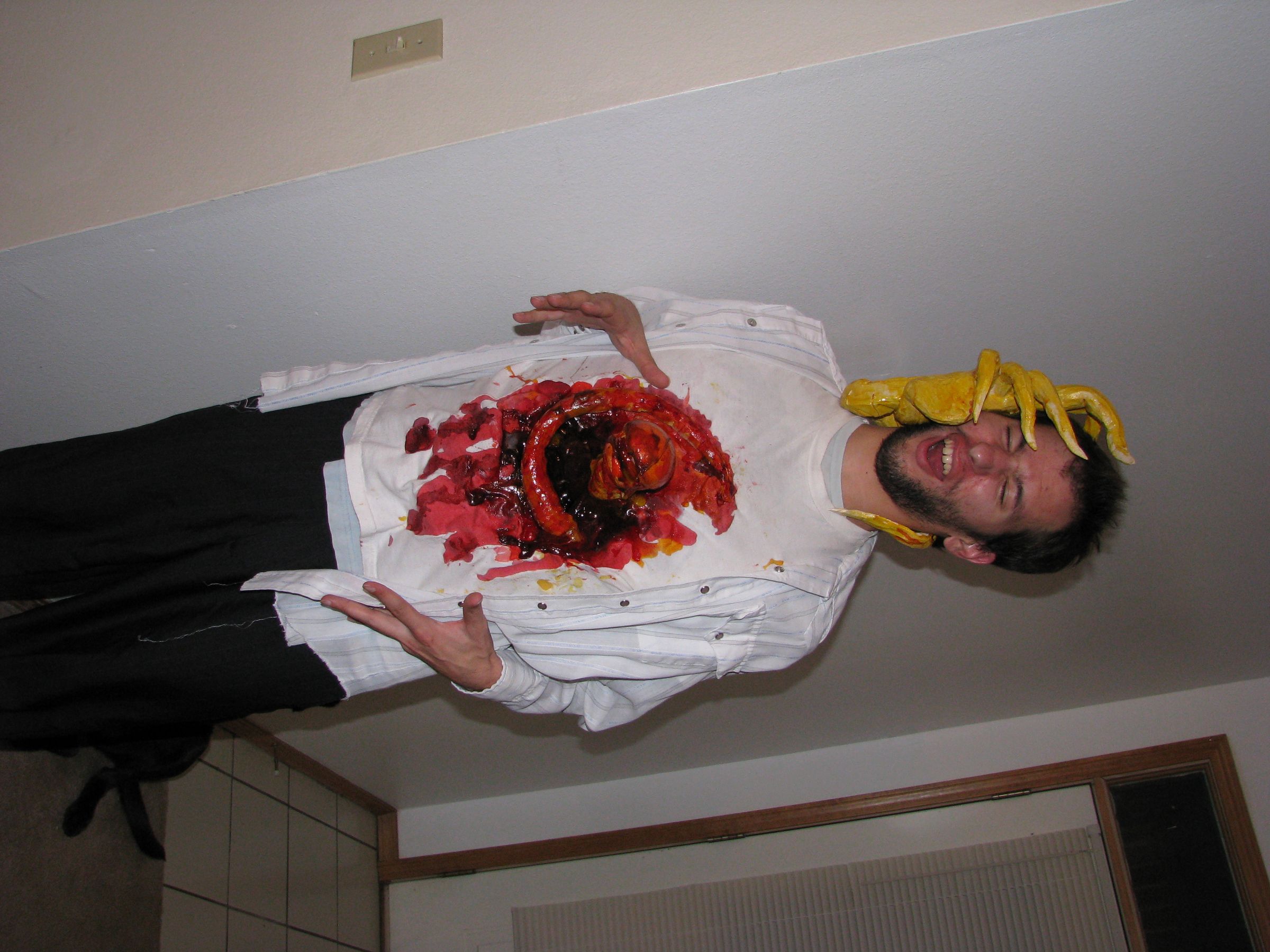 Chestburster Costume
