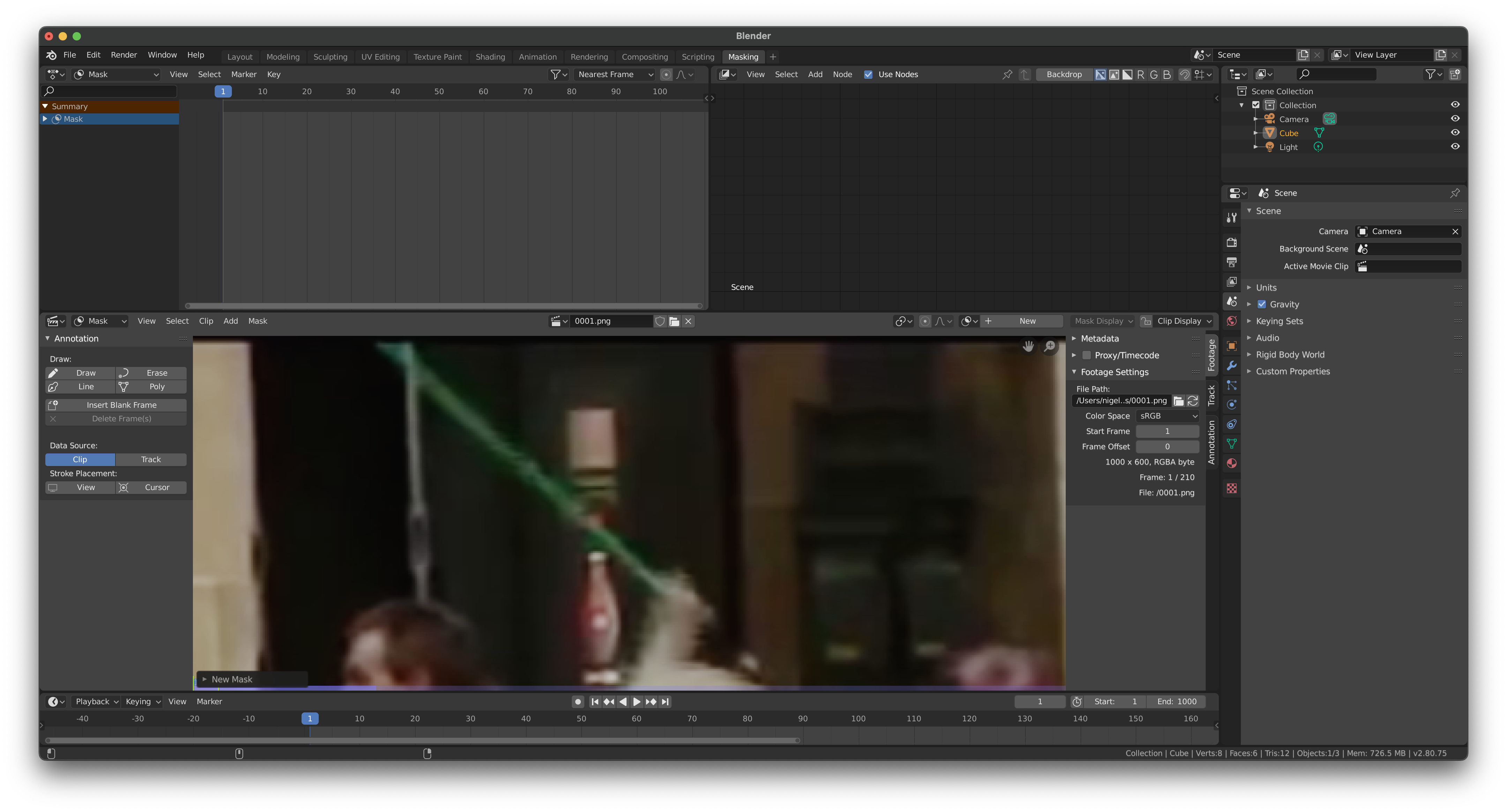 Lightsaber VFX (Rotoscoping in Blender) 5 Steps Instructables