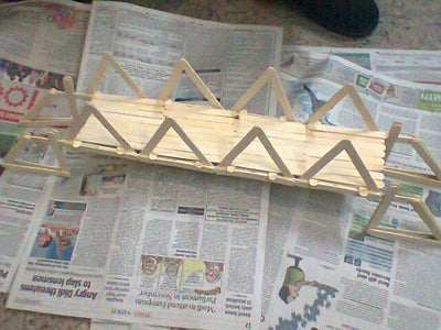 Bridge Prototype Using Ice-cream Sticks