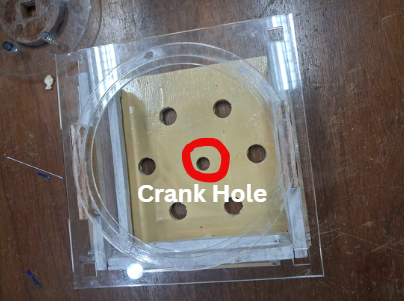 Fitting the Elevator Plate to the Base