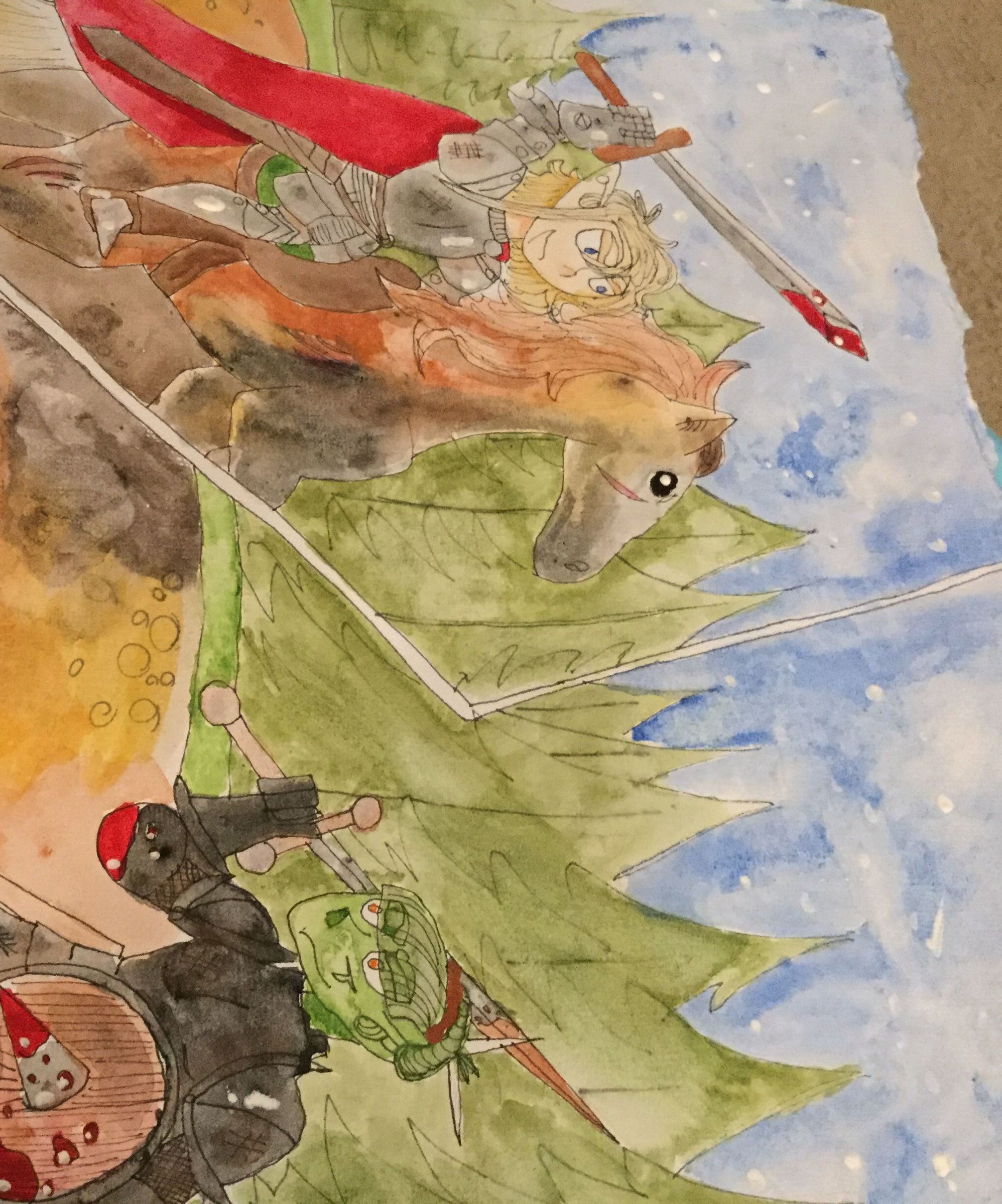 How to Draw, Then Watercolour