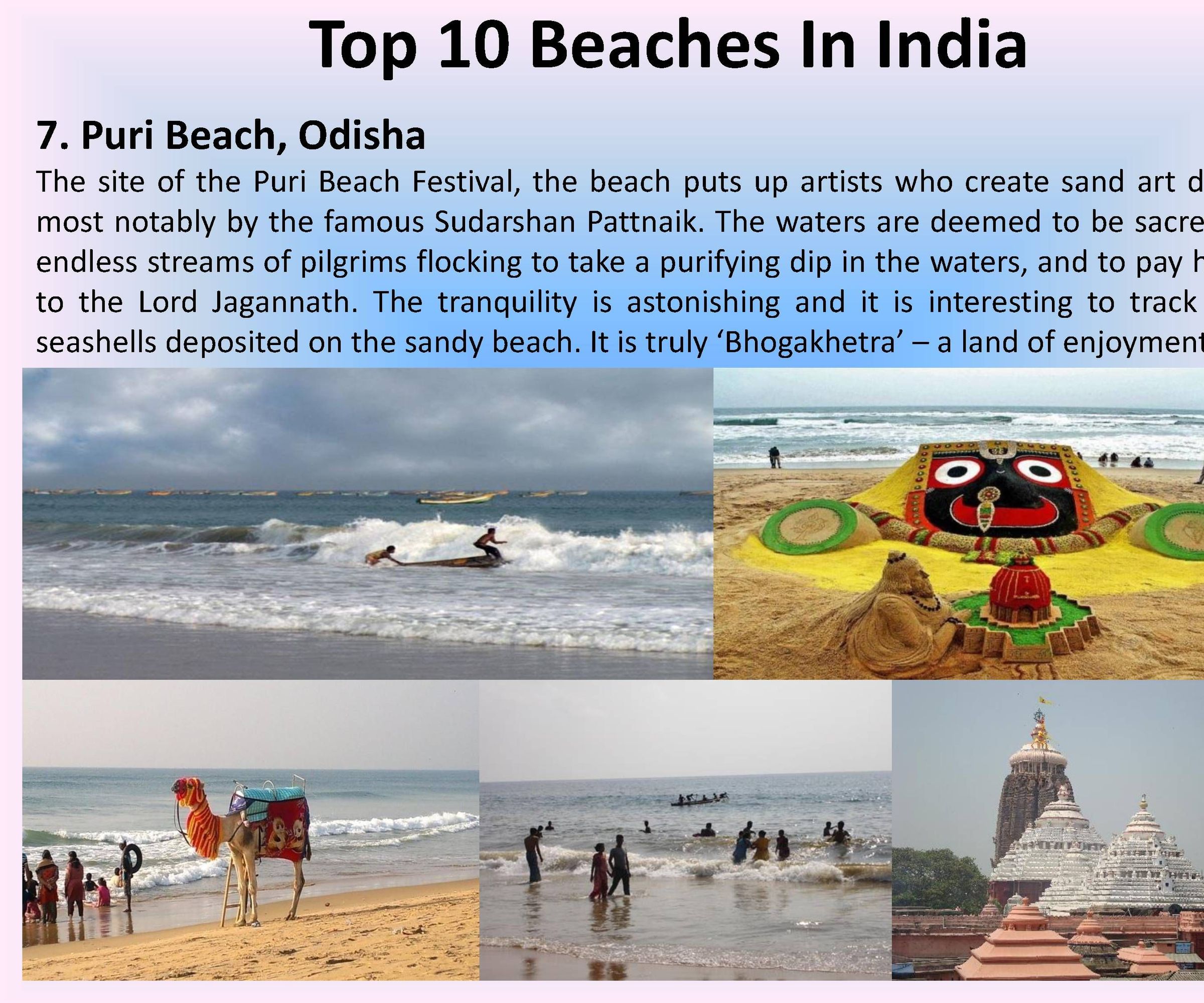 Top 10 Beaches in India
