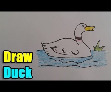 How to Draw Duck for Kids