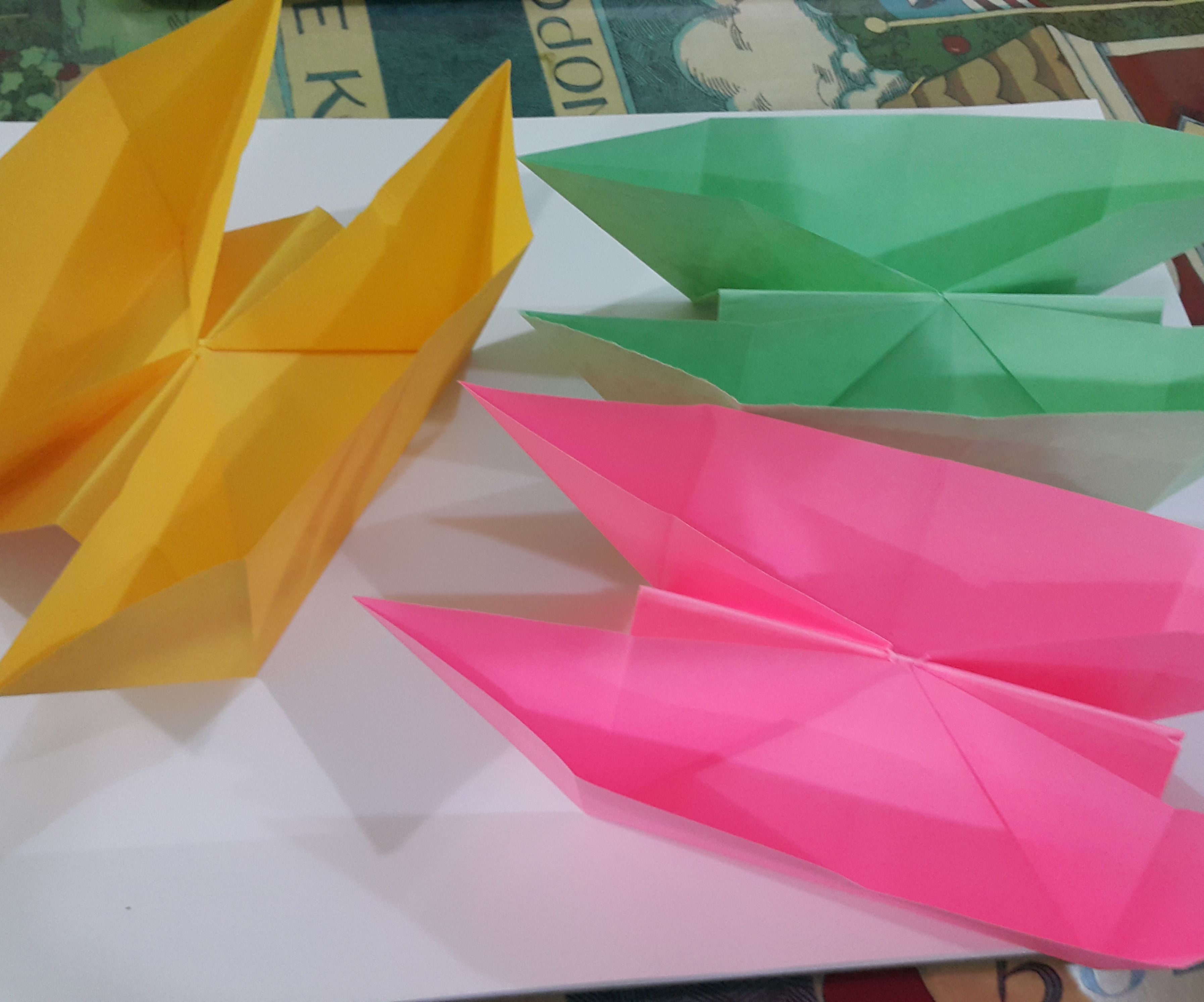 Paper Twin Boat