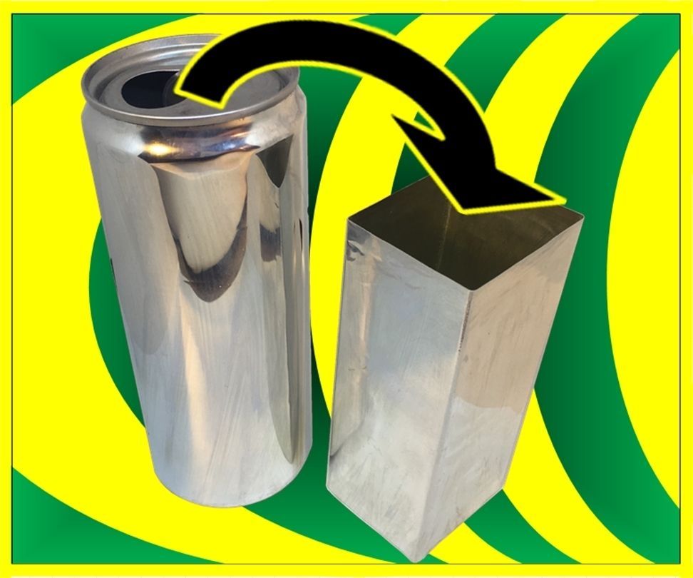 Make Square Shaped Soda Cans