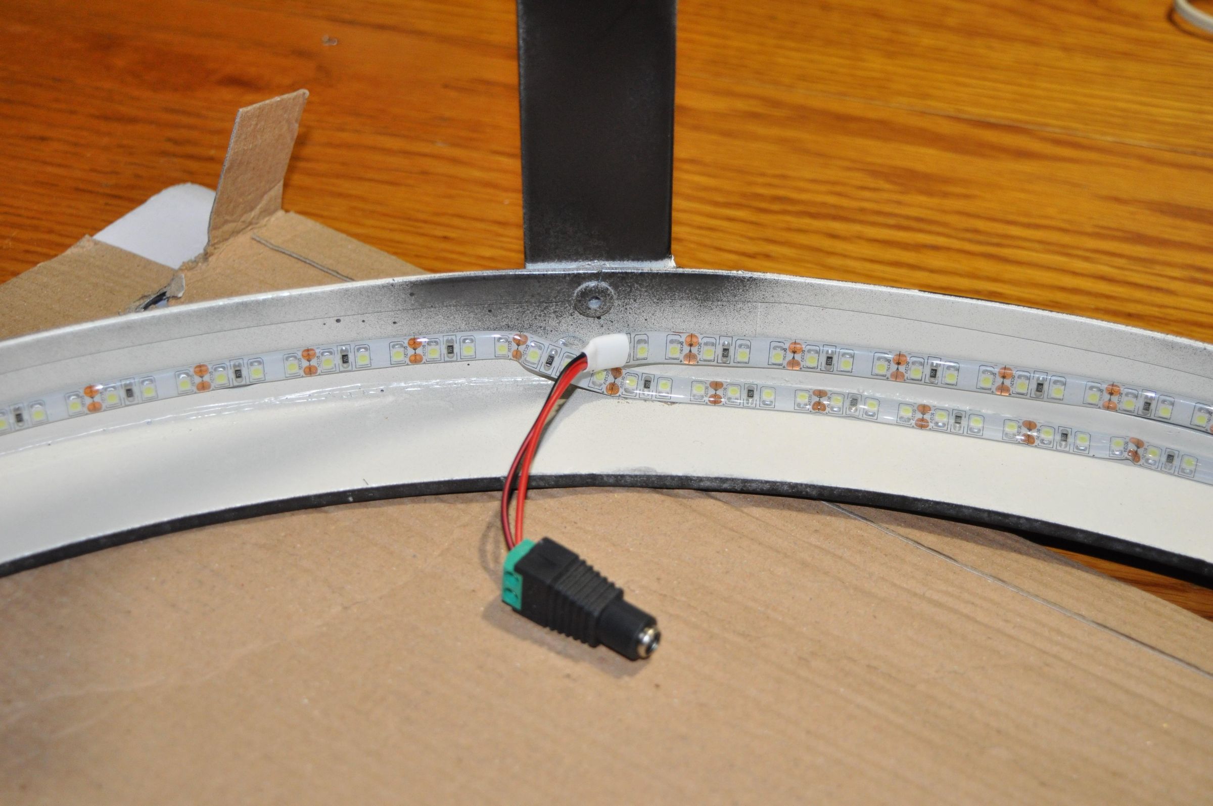 DIY LED Dartboard Ring Light 5 Steps Instructables