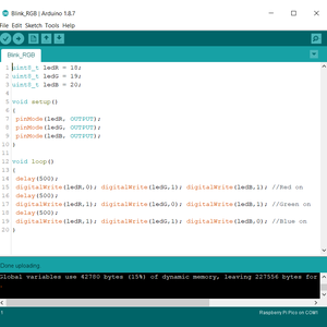 Setup in Arduino