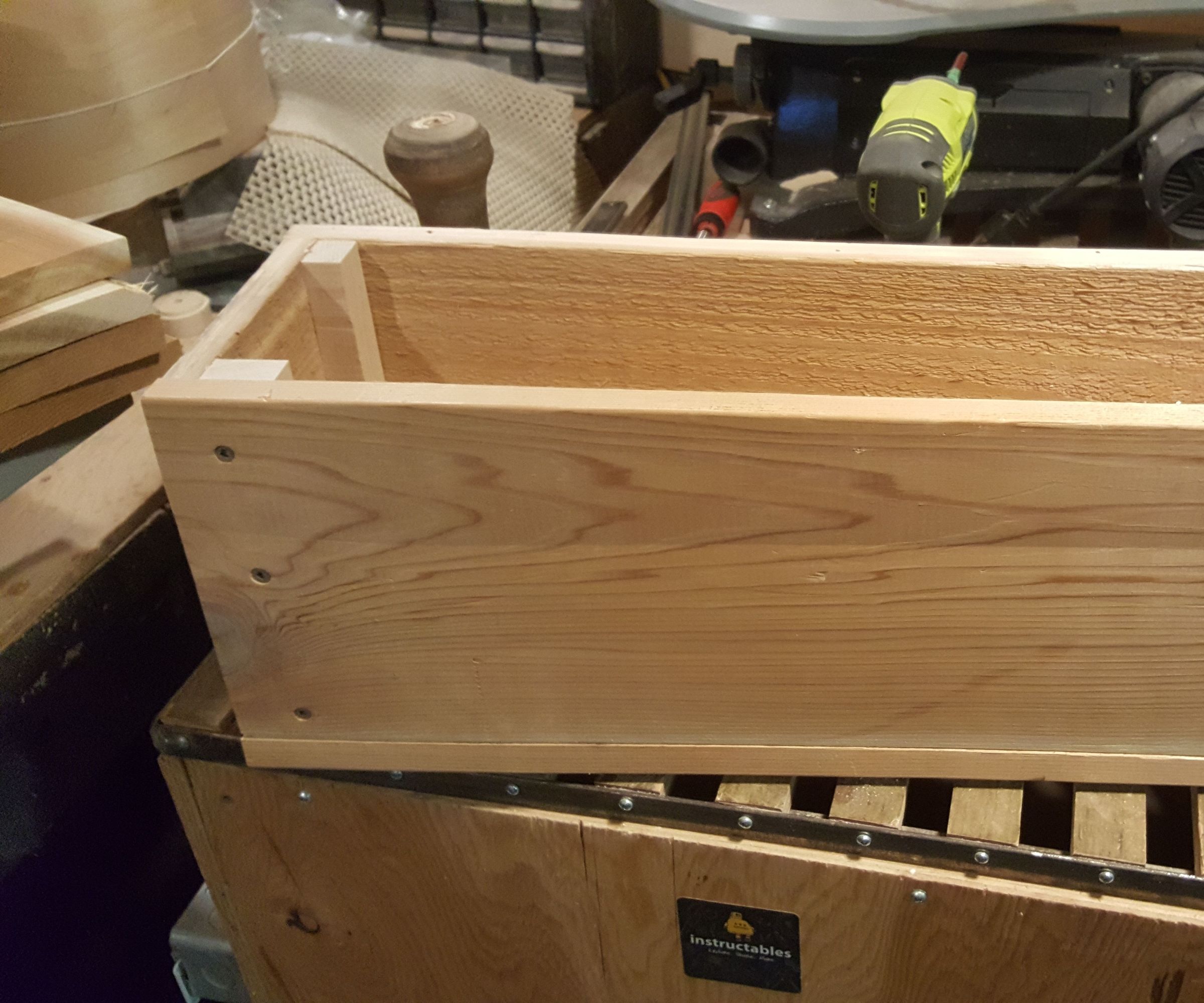 Cedar Flower Box
