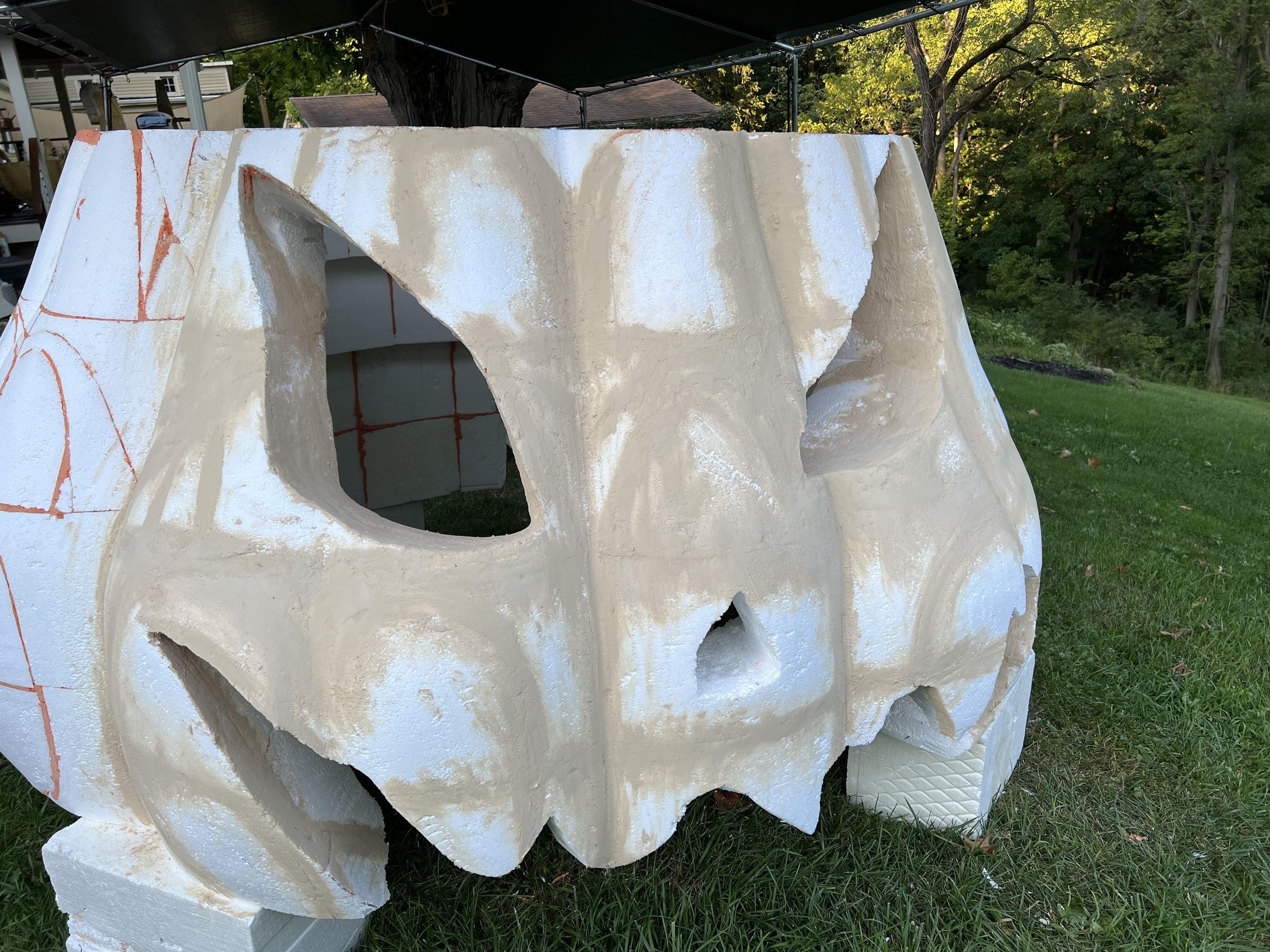 foamposite jack o lantern