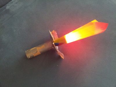 Building an (Olympic) Torch (with Simulated Fire) : 8 Steps (with ...