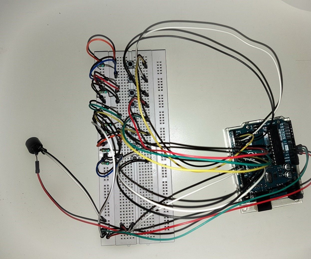 Arduino | Pushbutton Piano With Piezo Speaker