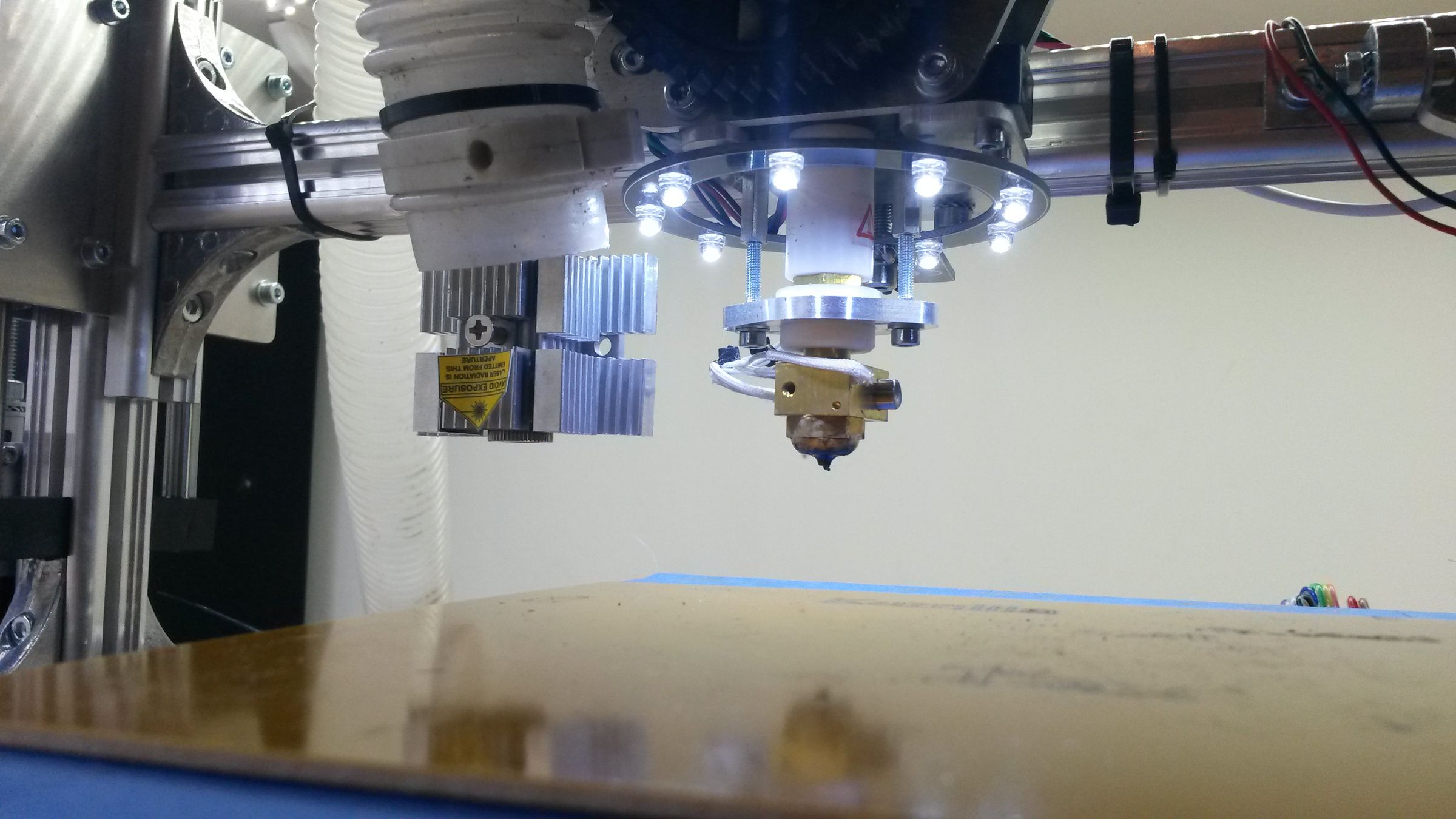 Modify Velleman K8200 3d Printer to Laser Cutting. 5 Steps