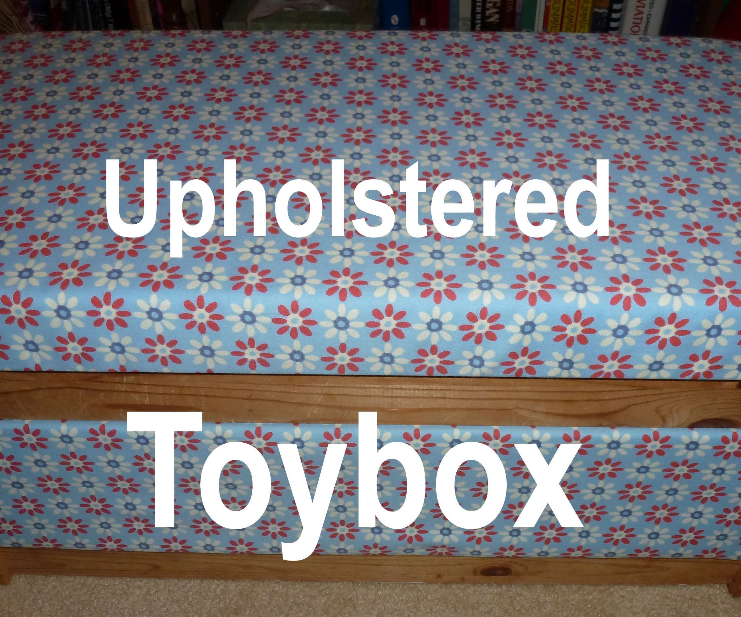Upholster an Ikea Toybox