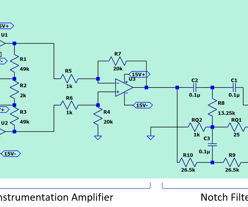 Automated ECG Circuit Model 4 Steps Instructables