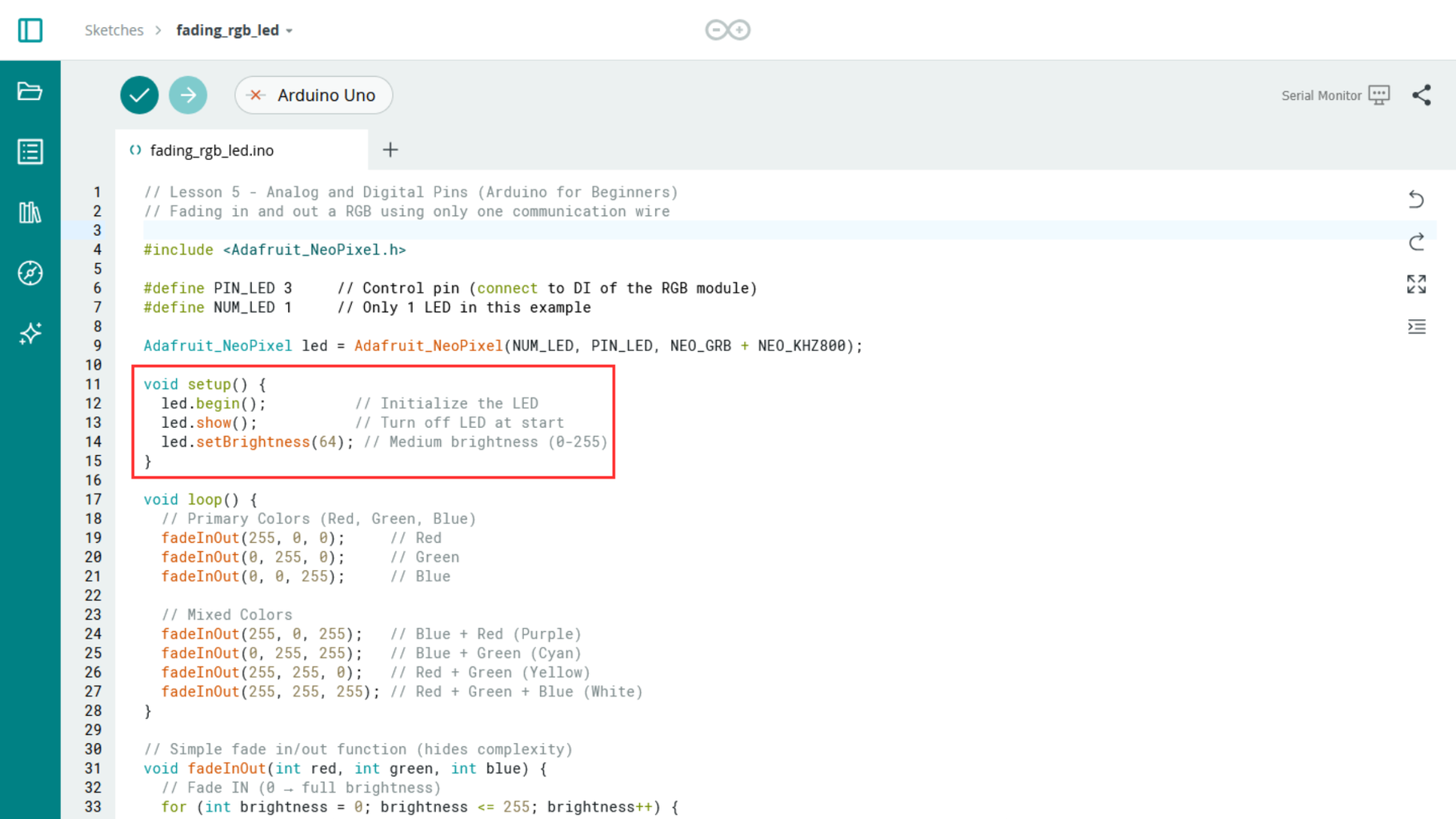 Understanding Digital and Analog Pins in Arduino - Lesson #5 : 11 Steps ...