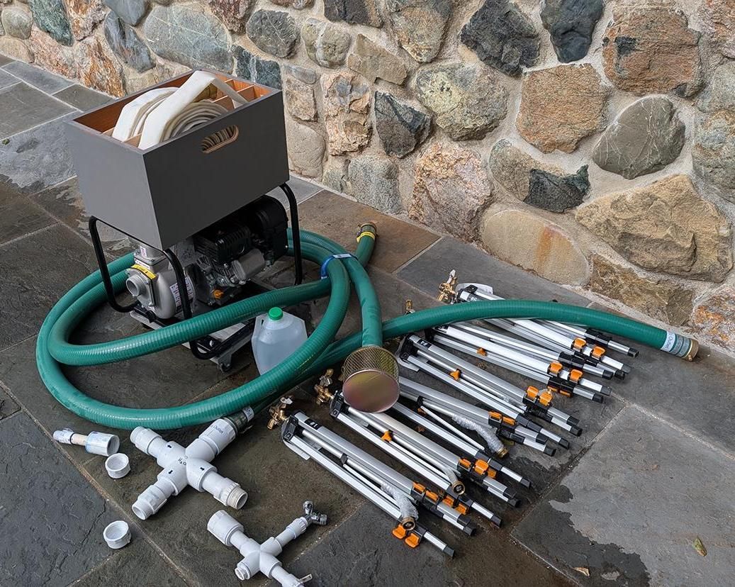 Pool-Based Fire Defense System