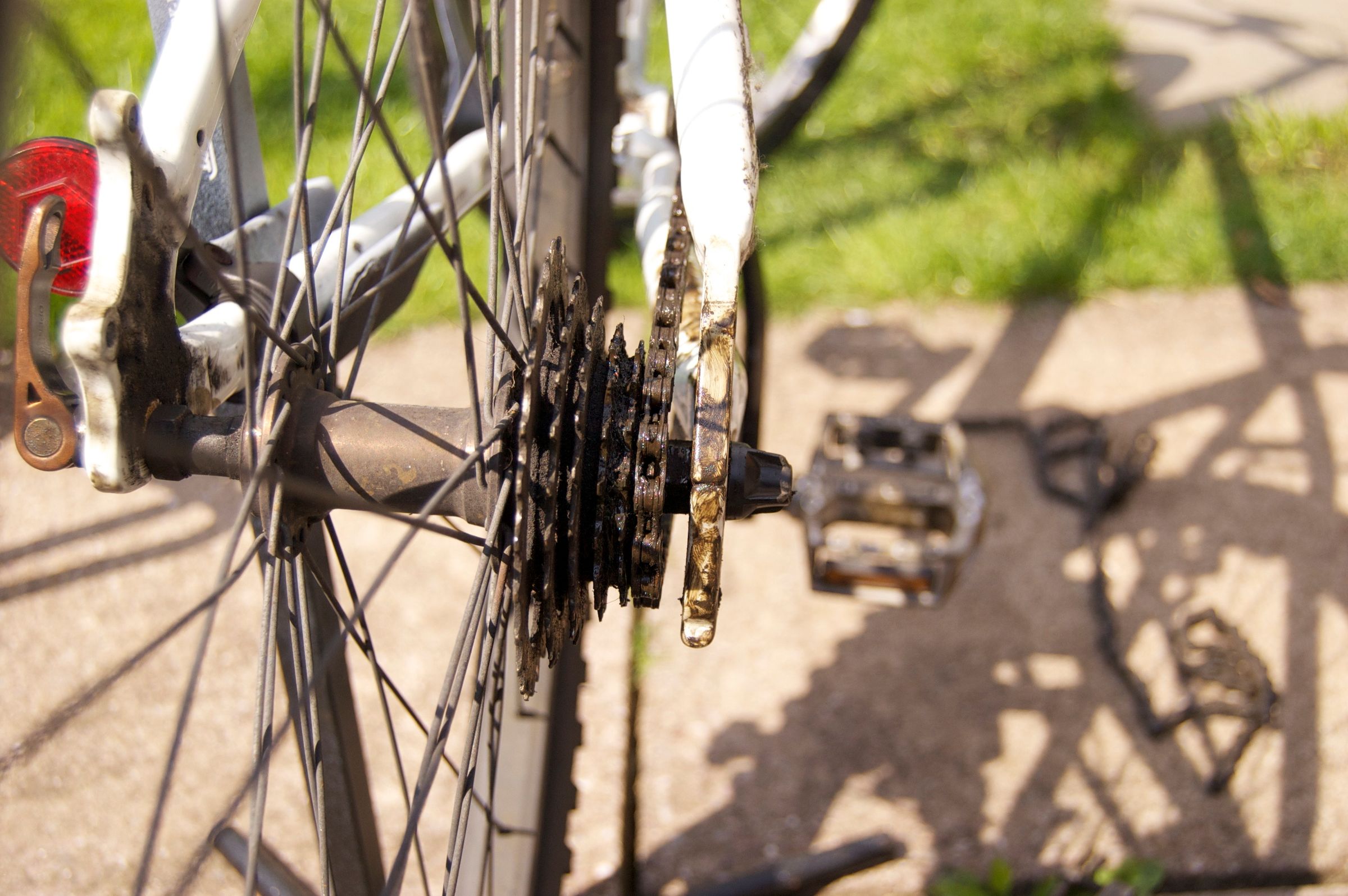 Making a Chain Guide for a Single-speed Mountain Bike Conversion : 6 ...